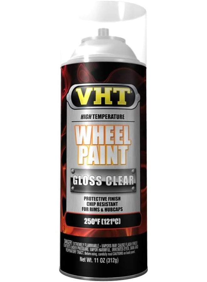 VHT VHT SP184 Clear Coat Wheel Paint Can - 11 oz, Gloss Clear - Image 3