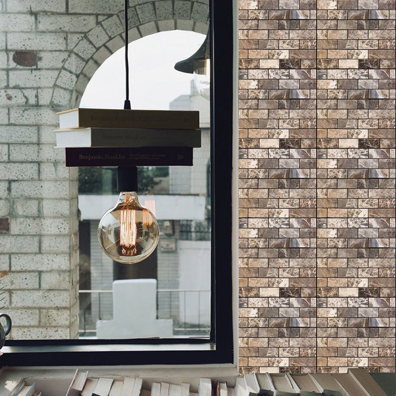 Vintage Self Adhesive Wallpaper Brick Removable 1pc 30*30cm Modern Home Decor Waterproof Wall Covering 3D DIY Wallpapers (507) - Image 5