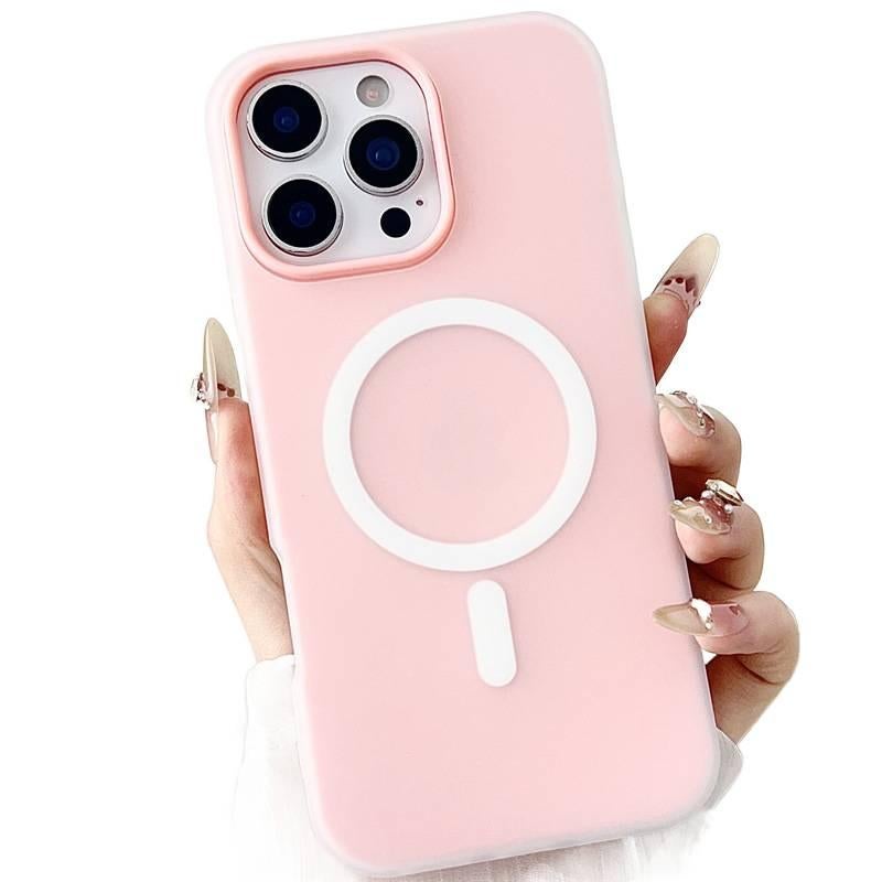 MagSafe Case | Shockproof Cover for iPhone 16 / 16 Plus / 16 Pro / 16 Pro Max | Silicone Drop Protection | Black - Image 1