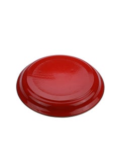 AL SANIDI Al-Qatt Al-Asiri Inscription Chinko plate, Al-Qatt Al-Asiri Chinko plate, Red, 34 Cm  - Image 3