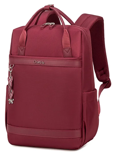 Chantria Premium Lightweight Laptop backpack for Women Water Resistant Multifunctional Anti-Theft Daypack with Separate Laptop Compartment, CB00639- Burgundy