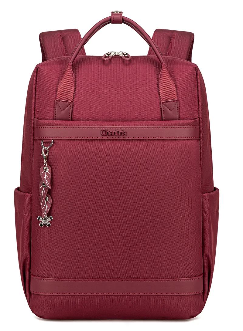 Chantria Premium Lightweight Laptop backpack for Women Water Resistant Multifunctional Anti-Theft Daypack with Separate Laptop Compartment, CB00639- Burgundy