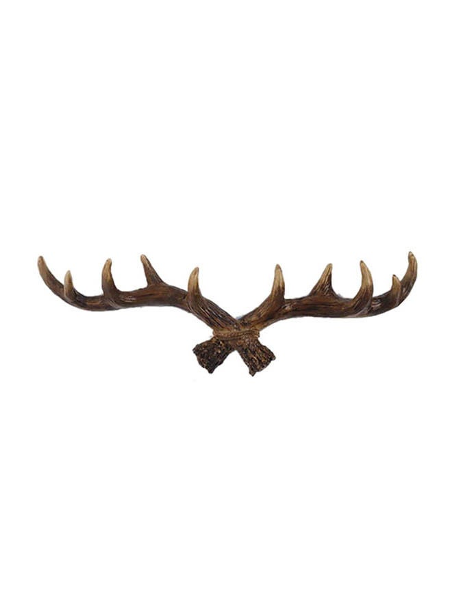 Y&D Vintage Decorative Clothing Hanger Brown 16x50x10centimeter - Image 1