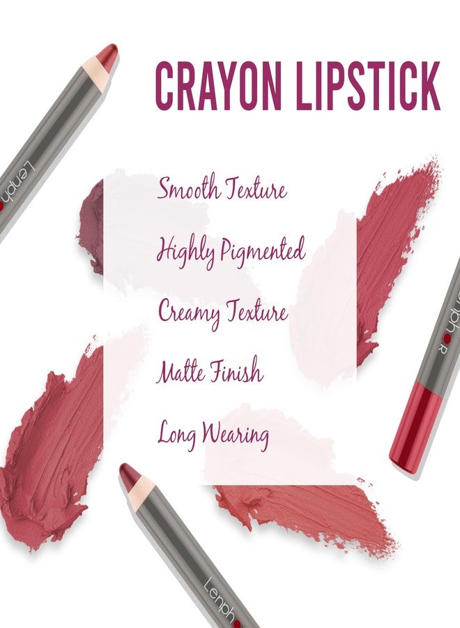 لينفور قلم تحديد الشفاه لينفور مات شو-أوف 2 في 1، قلم تحديد الشفاه + أحمر شفاه، مقاوم للماء والتلطخ، يدوم طويلاً، لمسة نهائية مطفية، طرف مدبب، قلم أحمر شفاه، لون كورال ميموريز، 2.8 غرام - Image 4