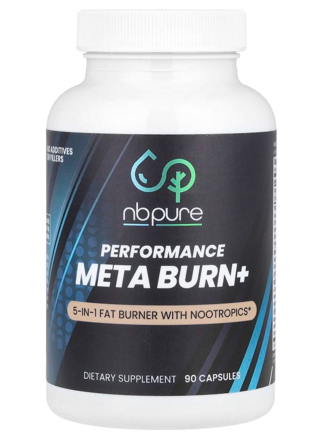 nbpure Performance Meta Burn+ 90 Capsules