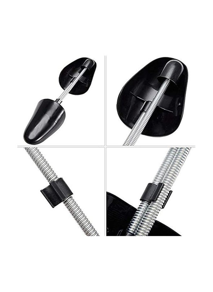 Generic - 2 Pairs Plastic Shoe Tree Stretcher Shaper, Adjustable Shoe Shape Shoes Boot Holder Shaper Support for Men - Image 1