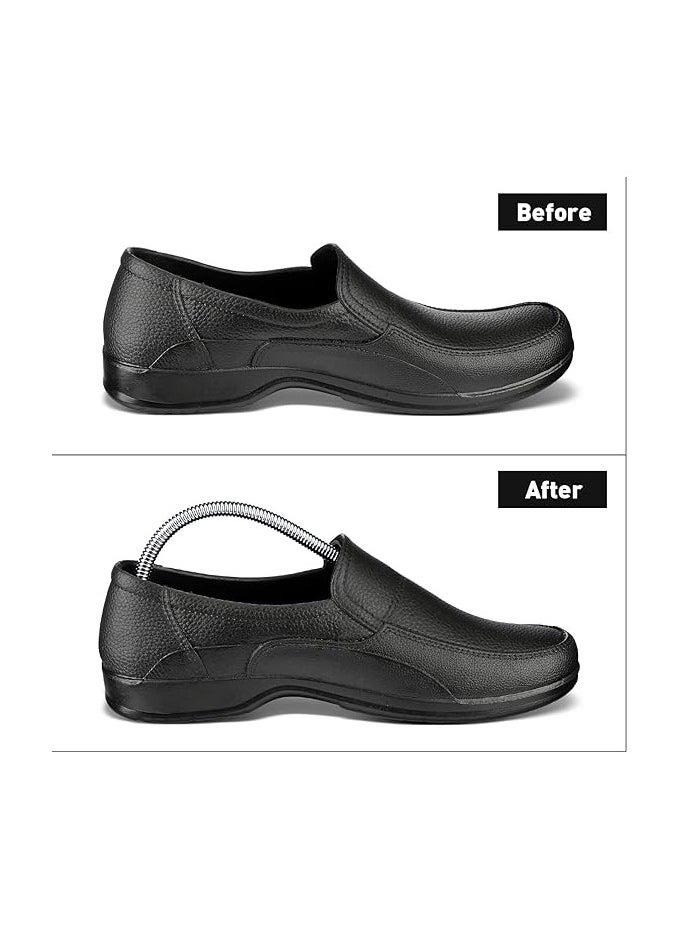 Generic - 2 Pairs Plastic Shoe Tree Stretcher Shaper, Adjustable Shoe Shape Shoes Boot Holder Shaper Support for Men - Image 1