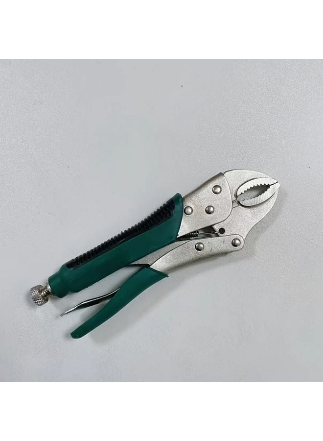 Green Heavy Duty Anti Slip Multi Functional C Type Round Mouth Pliers - Image 4