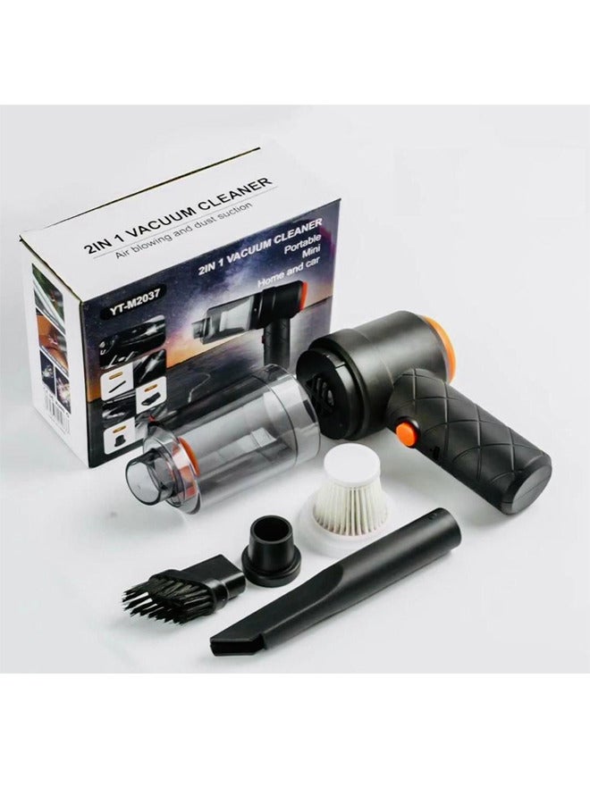 Vacuum Cleaner Handheld Cordless 120W 9000PA Super Cuction Handheld Vacuum Cleaner, Rechargeable Vehicle-Mounted Cordless Vacuum, Lightweight Dry and Wet Household/Pet/for Cars - Image 1