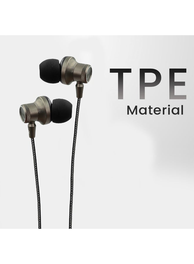IMEE plus IM-EP110 Type-C Wired Earphones: Premium Metal Finish, Hi-Fi Stereo Sound, and Hands-Free Line Control - Image 4