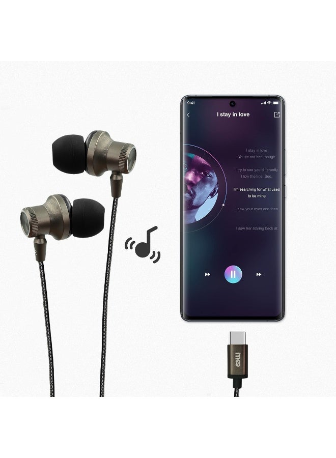 IMEE plus IM-EP110 Type-C Wired Earphones: Premium Metal Finish, Hi-Fi Stereo Sound, and Hands-Free Line Control - Image 5