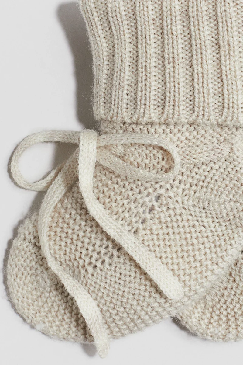 H&M Wool-knit bootees