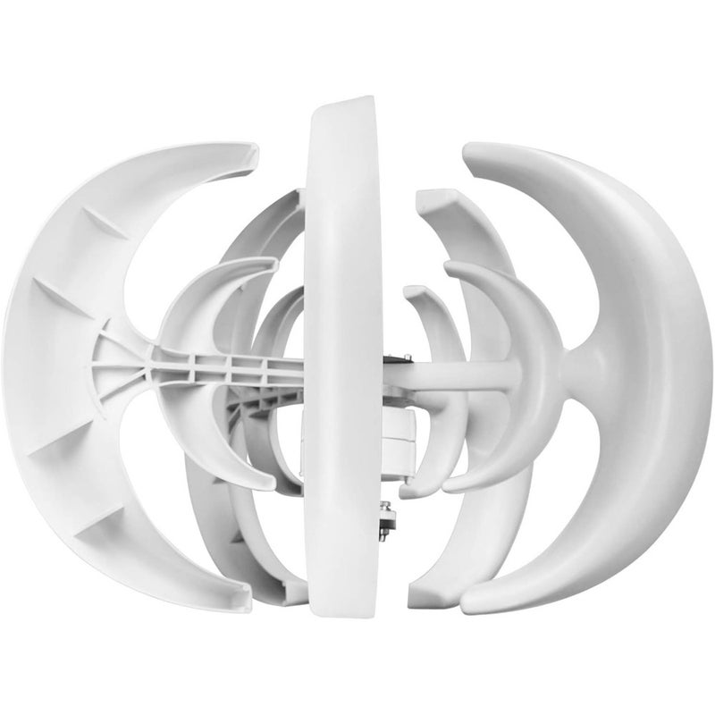 12V 1200W Wind Generator with Charger Controller 5 Blades Minitype Lantern Wind Turbine Generator Kit Clear Energy Windmill for Home Highways Boats - Image 1