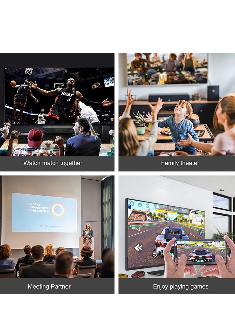 HDMI Adapter for iPhone,HDMI Sync Screen Converter, 1080P HDMI Digital AV Adapter with Charing Port,Compatible with iPhone 13/12/11/X/8/7/ iPad/ iPod to HD TV/Monitor/Projector. [No Need Power] - Image 3