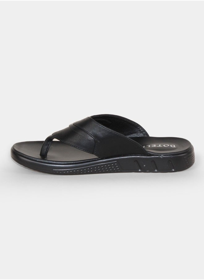 BOTELI Summer Sandals Non-Slip Pu Material Men's Beach Leisure Slippers Outdoor Flip-Flops  - Image 4