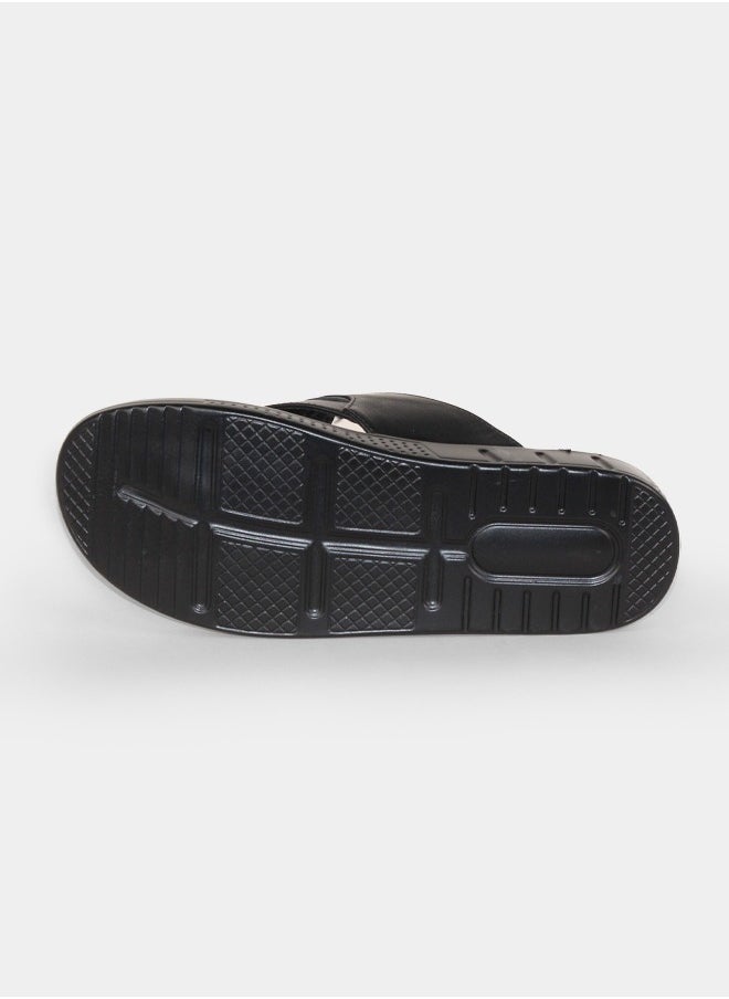 BOTELI Summer Sandals Non-Slip Pu Material Men's Beach Leisure Slippers Outdoor Flip-Flops  - Image 3