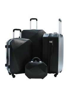 MORANO 6-Piece ABS Spinner Luggage Trolley Set  - Image 2