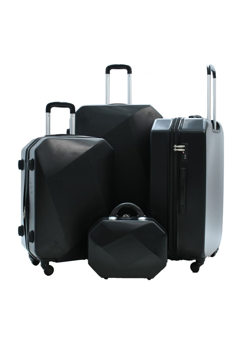 MORANO 6-Piece ABS Spinner Luggage Trolley Set  - Image 2