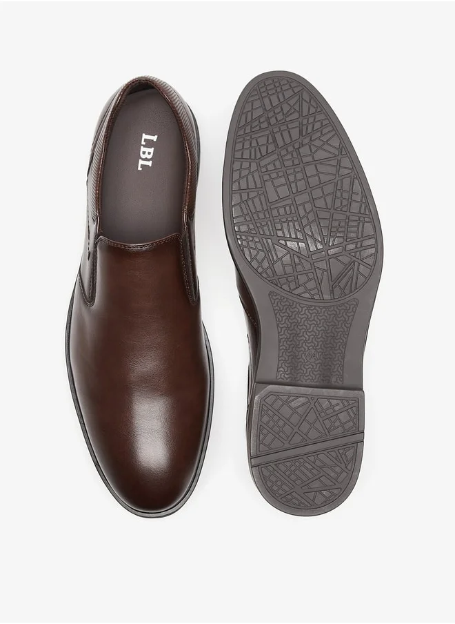 LBL by Shoexpress Solid Slip-On Loafers