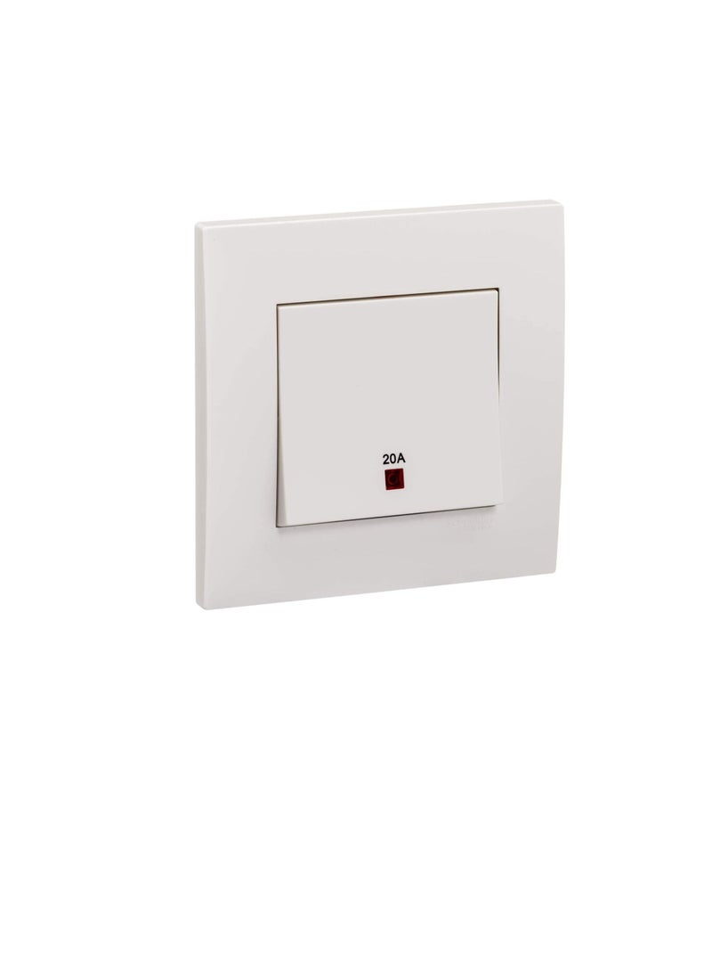 Schneider Electric Vivace 20A Water Heater Switch - Double Pole - Image 2