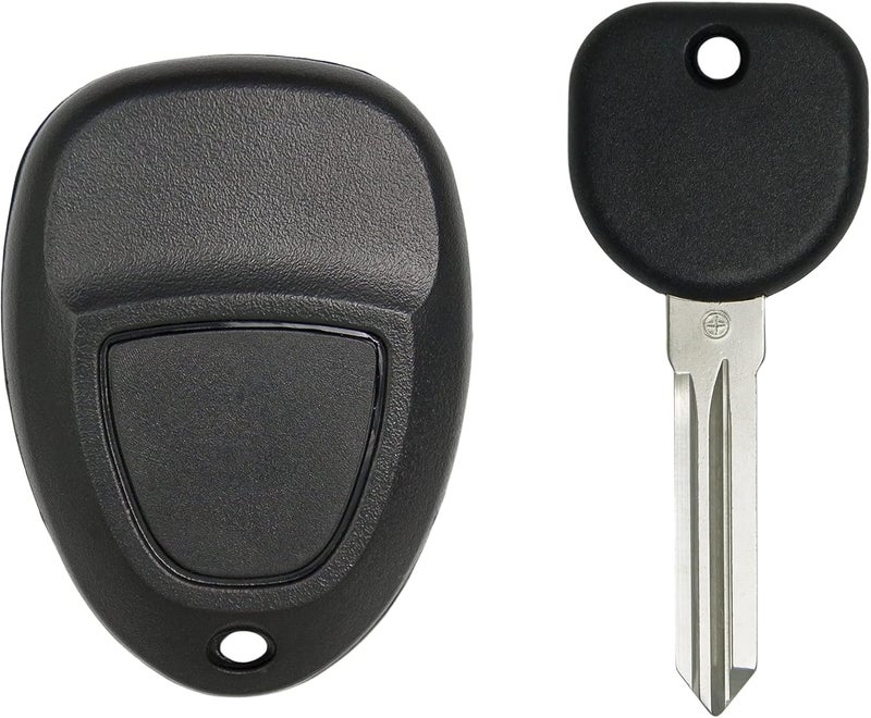 Keyless2Go Replacement Keyless Entry Car Key with Uncut Transponder Ignition (2 Pack) - Image 3