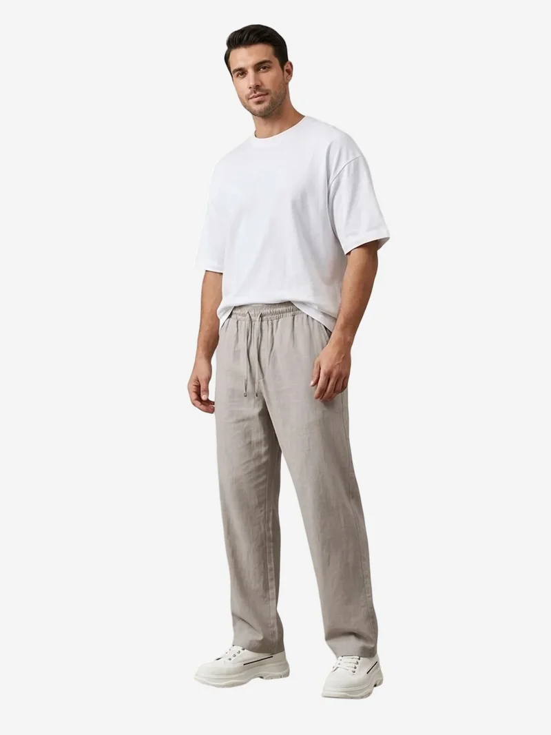 بيغ دارت BDART Men's Straight-leg Woven Trousers
