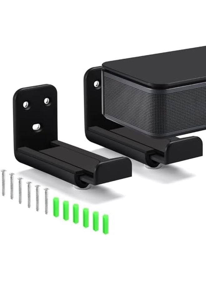 حامل شريط الصوت القابل لضبط العمق، قوس حائطي، تركيب سهل، حامل مكبر صوت - Image 3