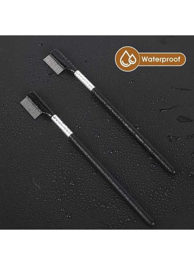 Sliverdew Metal Eyelash Comb,2 Pack Metal Eyelash Brush Eyelash Separator Tool Eyebrow Brush Grooming Eyelash Separator Grooming Brushes with Metal Teeth Eye Makeup Brush Tool for Women - Image 5