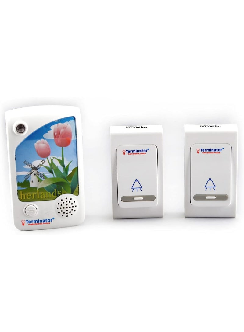 Terminator Terminator Wireless Door Bell 13A Plug TDB 014BBAC-13A  - Image 2