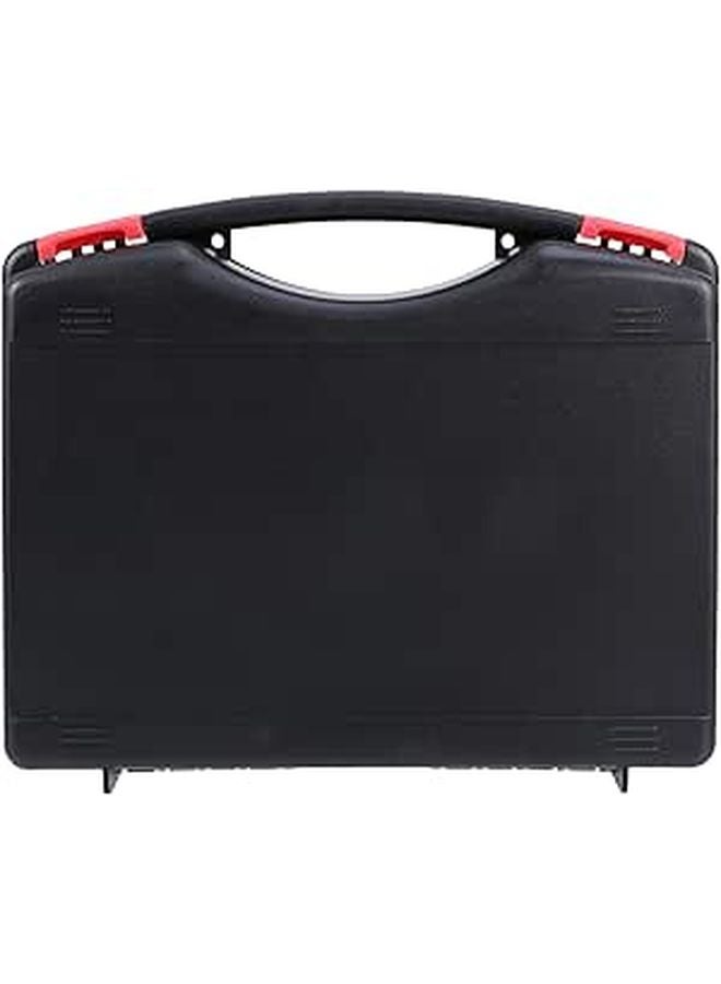 Portable Plastic Tool Box Organizer 21x25x7cm Multifunctional Storage Case with Handle - Image 1