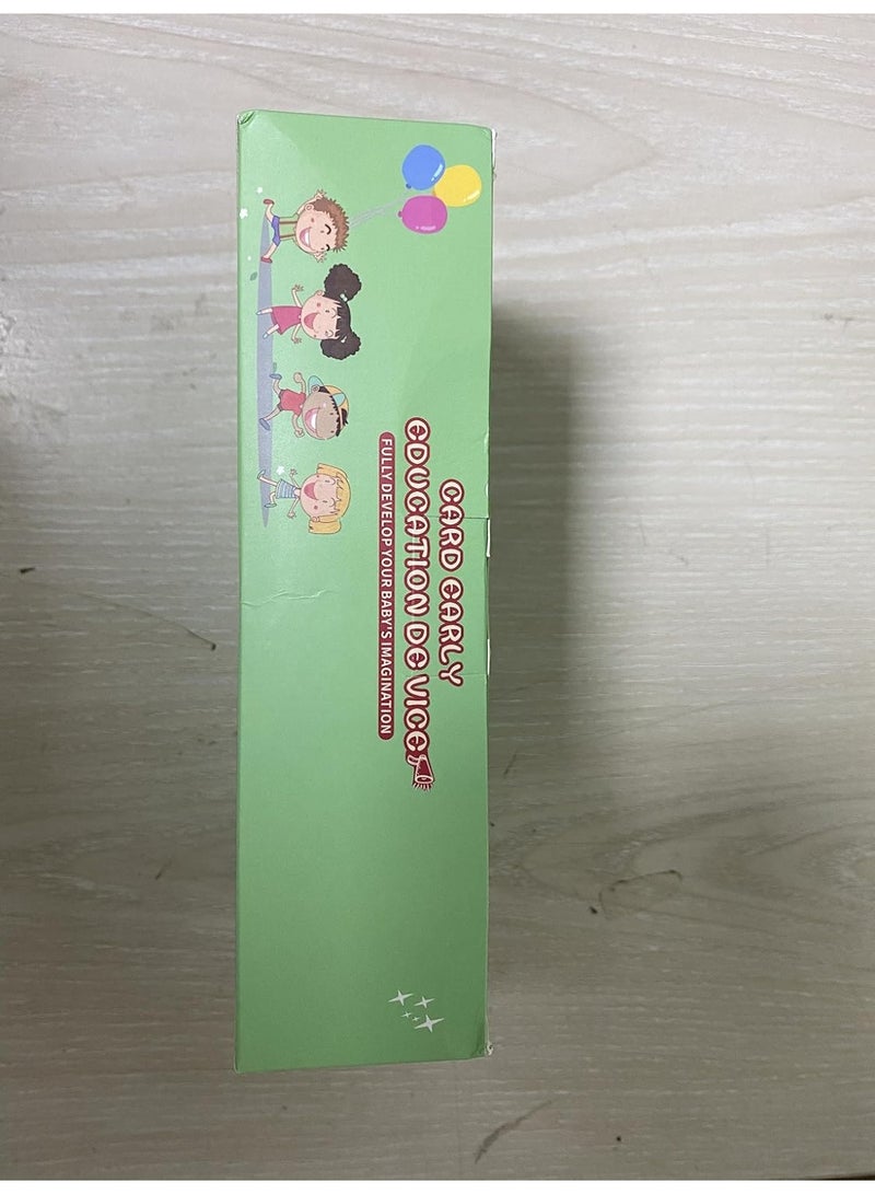 ARGT بطاقات فلاش متحدثة للأطفال | لعبة تعليمية مبكرة مع 224 كلمة مرئية | لعبة علاج النطق والتنمية المعرفية من مونتيسوري - Image 3