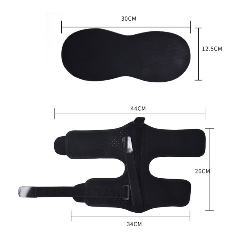 Foot Splint Brace Plantar Fasciitis Night Splint Drop Foot Orthotic Brace for Tendonitis Heel and Ankle Pain 1pc - Image 2