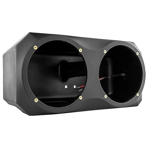 DS18 SLG-UDSD6 Polaris Slingshot Under Dash Enclosure for 2X 6.5 Subwoofer - Dual Empty Enclosure - Easy to Install - Compatible with Slingshots 2015+ - Image 1