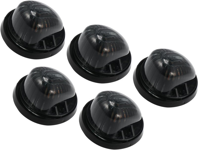 INFINAUTO 5pcs Smoked Black Cab Marker Light Set - Image 1