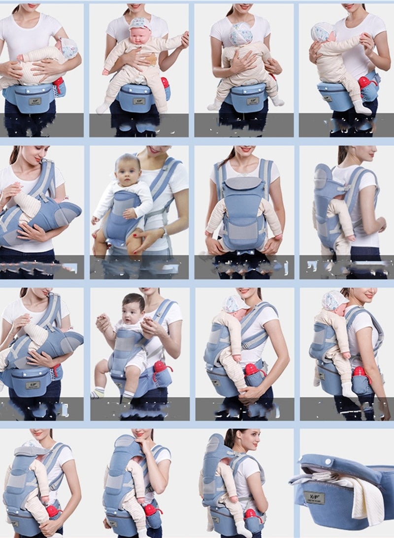 Baby carrier waist stool horizontal hug back multifunctional storage baby carrier - Image 4