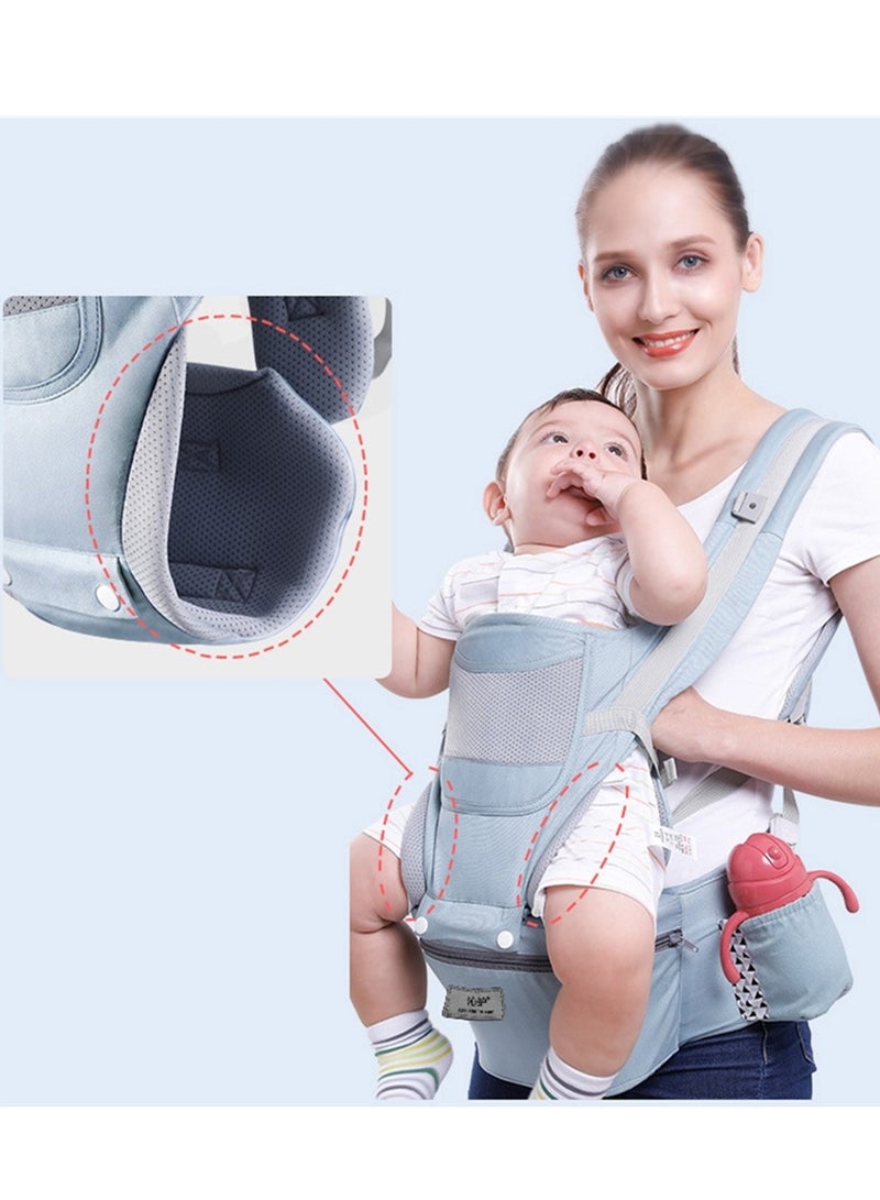 Baby carrier waist stool horizontal hug back multifunctional storage baby carrier - Image 2