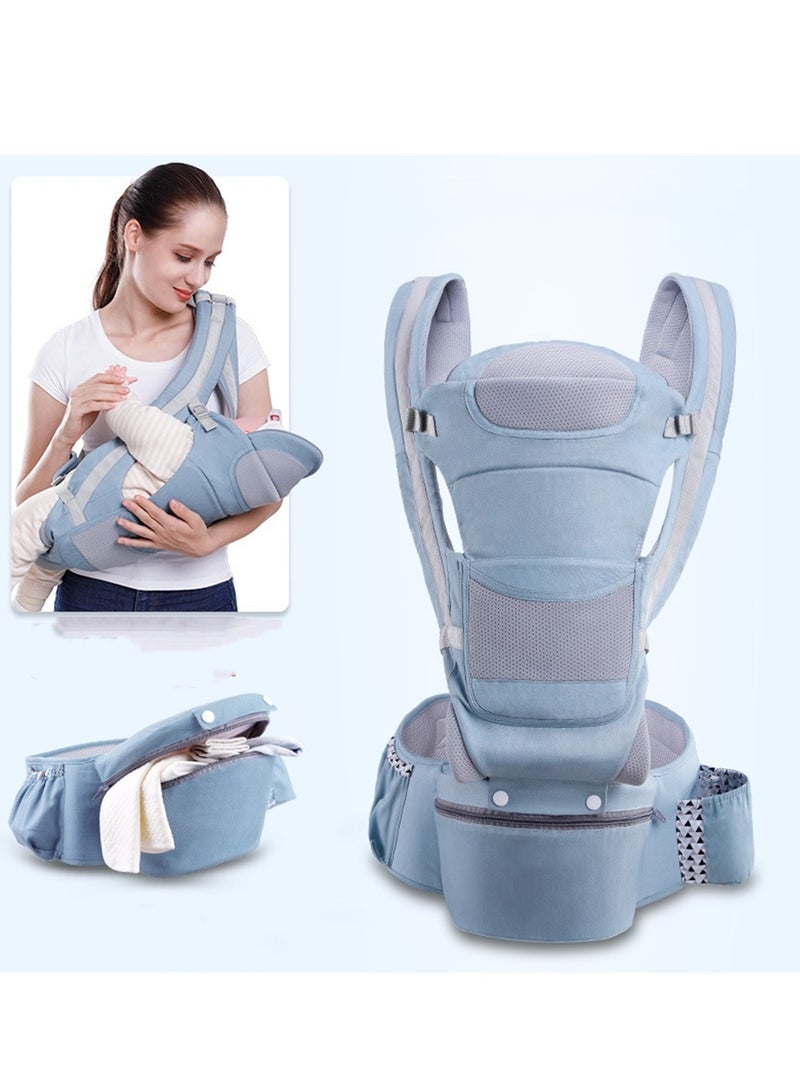 Baby carrier waist stool horizontal hug back multifunctional storage baby carrier - Image 3