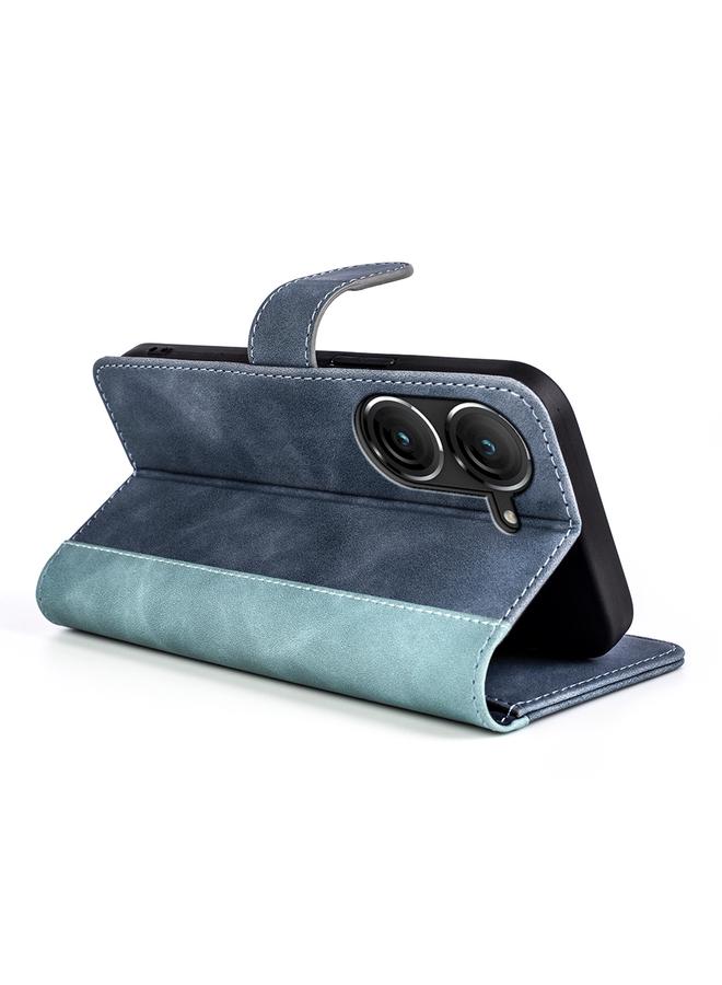 S-TOP Case For Asus Zenfone 9 Stitching Horizontal Flip Leather Phone Case - Image 5