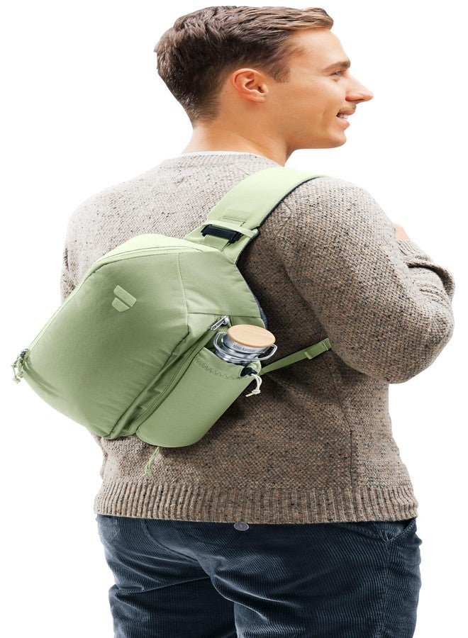 Deuter Unisex Stroof 8, Crossbody Lifestyle Bag for Travel, 8 Liter - Grove-Mineral - Image 5