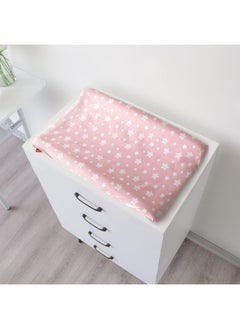Moonsea Moonsea Changing Pad Cover for Girls 4 Pack, Lovely Print Soft Unisex Diaper Change Table Sheets, Fit 32"x16" Contoured Pad, Comfy Cozy 4-Pack Cradle Sheets  - Image 5