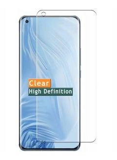Screen Protector For OnePlus 9 Pro Tempered Glass, 3D Curved Full Glue, Support Fingerprint Unlock (Full Screen Coverage),