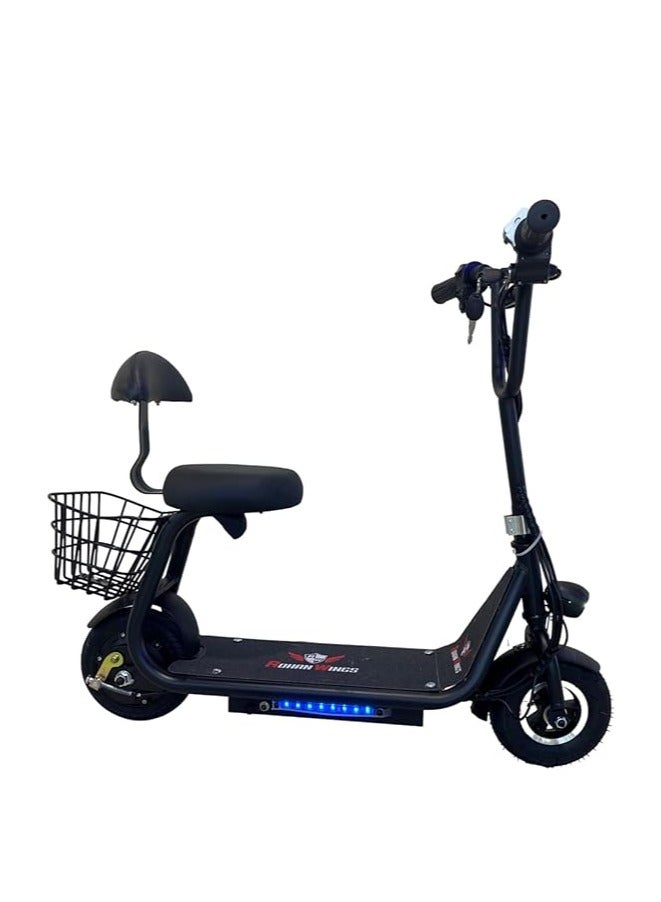 سكوتر كهربائي للأطفال، ميني هارلي، 20-35 كم/ساعة، 250 واط، اسود - Image 1