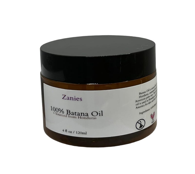 Raw Batan Oil for Hair Growth 100 Pure  Dr Sebi from Honduras Unrefined Promotes for Men and Women Batana Regrowth Treatment All Natural