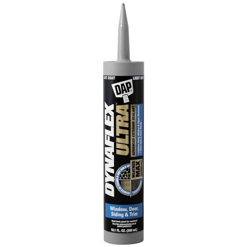 DAP Dynaflex Ultra Advanced Exterior Sealant, Light Gray, 10.1 Oz (7079818219) - Image 1