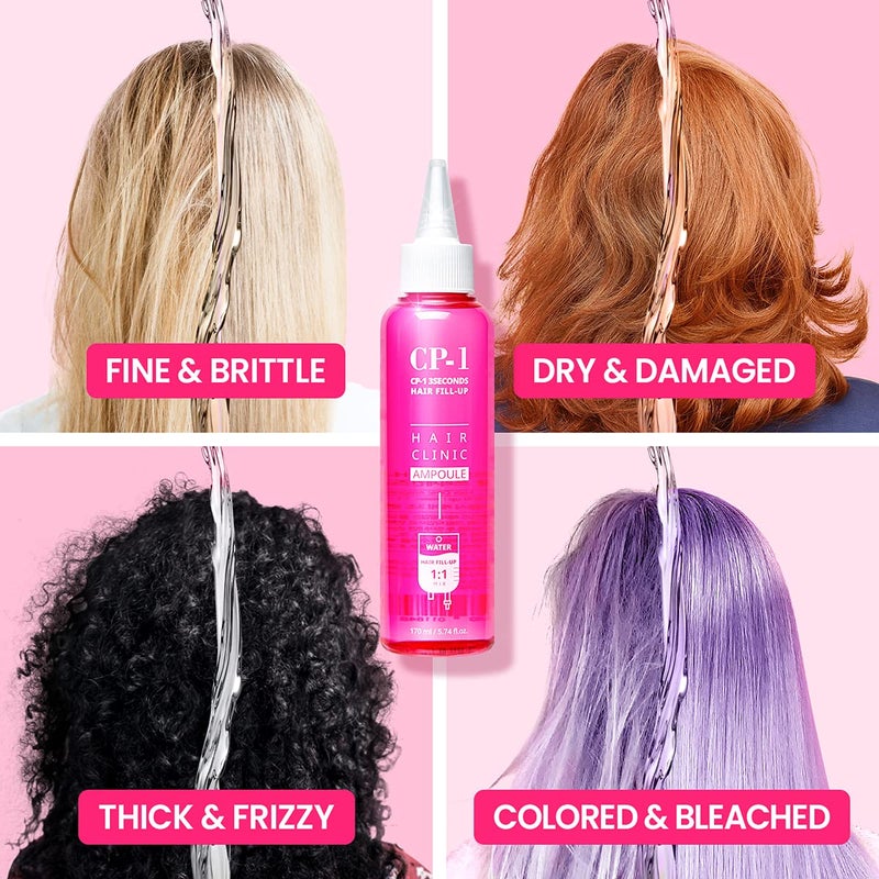 CP-1 3 Seconds Hair Fill-Up Mask Ampoule 170ml / 5.74 fl oz for Extremely Damaged Hair - Image 2