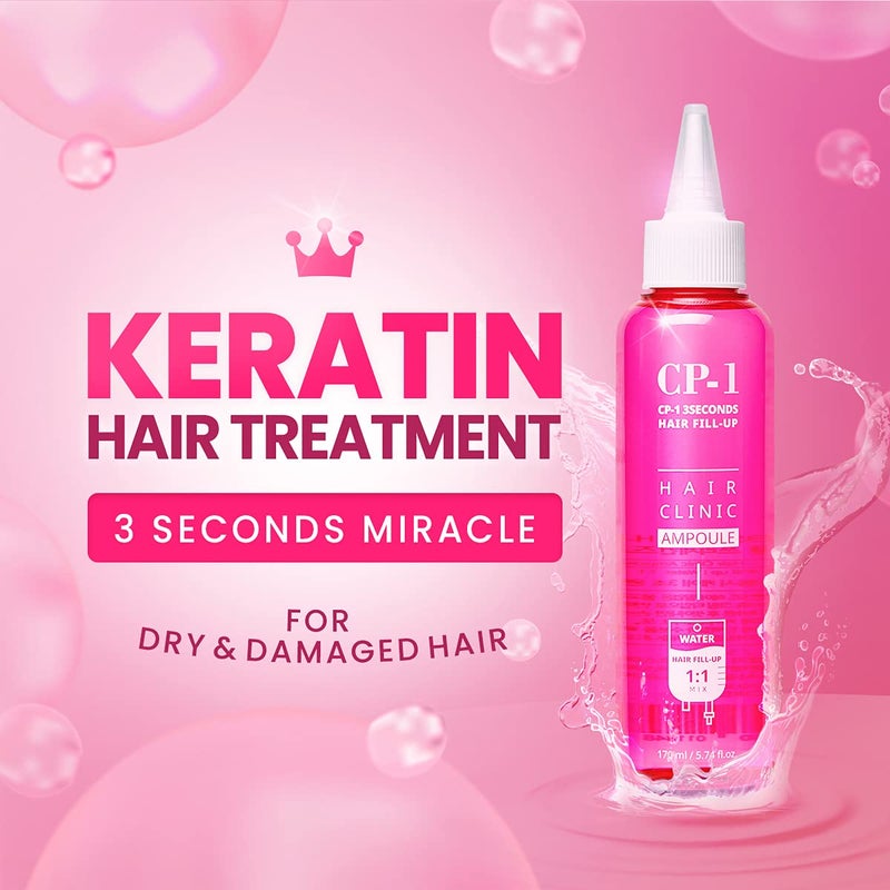 CP-1 3 Seconds Hair Fill-Up Mask Ampoule 170ml / 5.74 fl oz for Extremely Damaged Hair - Image 4