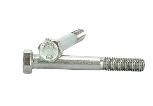 Chenango Supply Stainless 3/8-16x3" Hex Head Bolts (3/4" to 5" Length in Listing), 304 Stainless Steel, 25 Pieces (3/8-16x3"(25pcs)) - Image 4