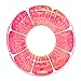 Coconut Float Pink Grapefruit Glitter 42 Pool Float Ring Inflatable AntiLeak Durable Party Water Accessory - Image 3