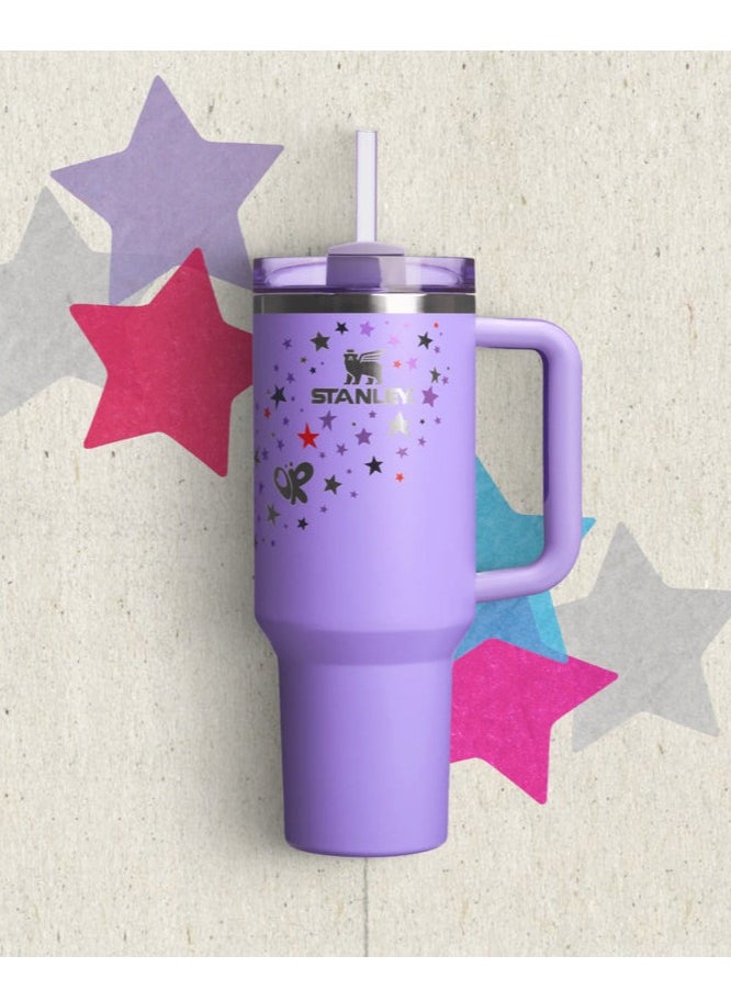 Stanley - Olivia Rodrigo Limited Edition Stanley 40oz Tumbler – Signature FlowState Travel Mug with Vacuum-Insulated Stainless Steel Body, Leakproof Lid & Reusable Straw – Keeps Drinks Hot or Cold for Hours – Tour-Inspired Hydration Cup for Fans, Coffee, Tea & Water On the Go - Image 1