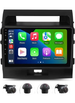 Android Car Stereo Screen For Toyota Land Cruiser LC200 2008-2015 GXR With CarPlay Android Auto Wireless WiFi DSP AHD Camera Included Fast Interface